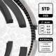 Piston Ring Kit - R1009700 ET ENGINETEAM - 070198151, 074198151, 07Z198151