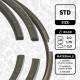 Piston Ring Kit - R1010000 ET ENGINETEAM - A6510300024, A6510300124, 6510300024