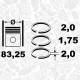 Piston Ring Kit - R1010025 ET ENGINETEAM