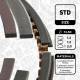 Piston Ring Kit - R1013100 ET ENGINETEAM - 04E198151AB, 04E198151B, 04E198151F