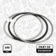 Piston Ring Kit - R1013600VR1 ET ENGINETEAM - 04L198151H, 04L198151A