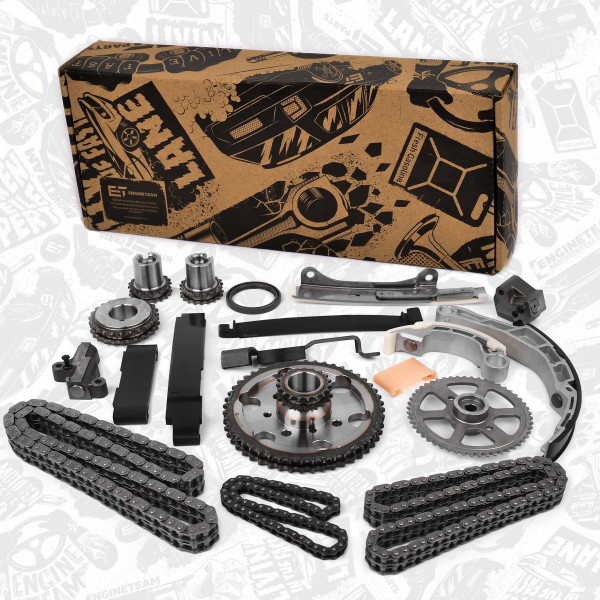 RS0025, Timing Chain Kit, Timing chain kit, ET ENGINETEAM, Nissan Almera/Primera 2,2DI/dCi YD22DDT/YD22DDTi/YD22ETI 2000+, 13028AD202, 13028AD212, 13028AD20A, 13070AD200, 13070BN310, 13085AD210, 13085AD215, 13085AD220, 13085BN300, 13085AD205, 13091AD200, 13091AD210, 13091AD221, 13024AD200, 13024AD210, 13021AD200, 130148H800