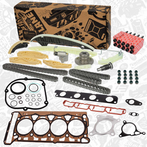 Timing Chain Kit - RS0043VR1 ET ENGINETEAM - 06H109158, 06H109158J, 06H109158M