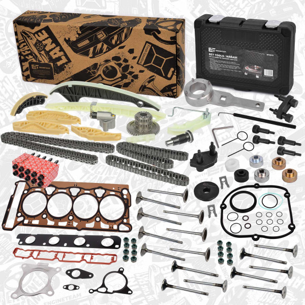 RS0043VR4, Timing Chain Kit, Timing chain kit, ET ENGINETEAM, 06H109158, 06H109158J, 06H109158M, 06K109158P, 06K109158AD, 06K109158AA, 06K109158F, 06H109158N, 06H115225L, 06K115225C, 06K115225, 06H115225N, 06K109467K, 06H109467AB, 06H109467N, 06H109467T, 06H109467AE, 06H109467L, 06H109469AD, 06H109469AH, 06H109469T, 06H109469AG, 06H109509P, 06H109469AE, 06H109507M, 06H105209AT, 06H109509Q, 06H103383AF, 06H103383AC, 06H103383AA