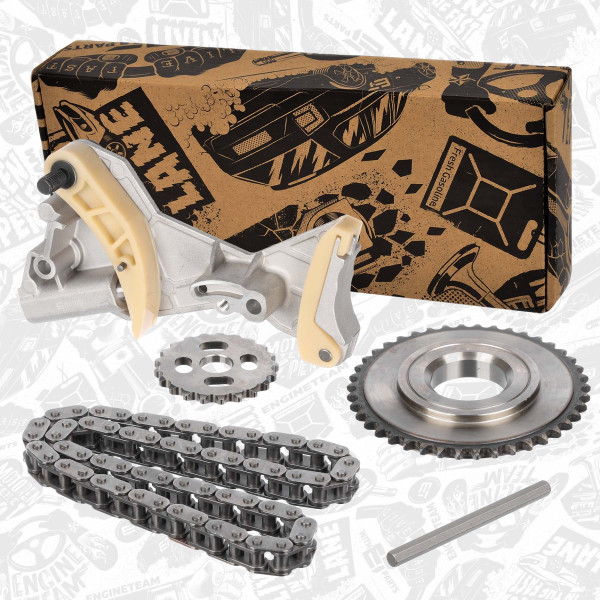 RS0044, Chain Set, oil pump drive, Timing chain kit, ET ENGINETEAM, VW Passat, Audi A4 A6 2,0TDI PD BMA BLB BRE 2005+, 03G115124D, 03G115230, 03G103333E, 03G105173, 03G115281A
