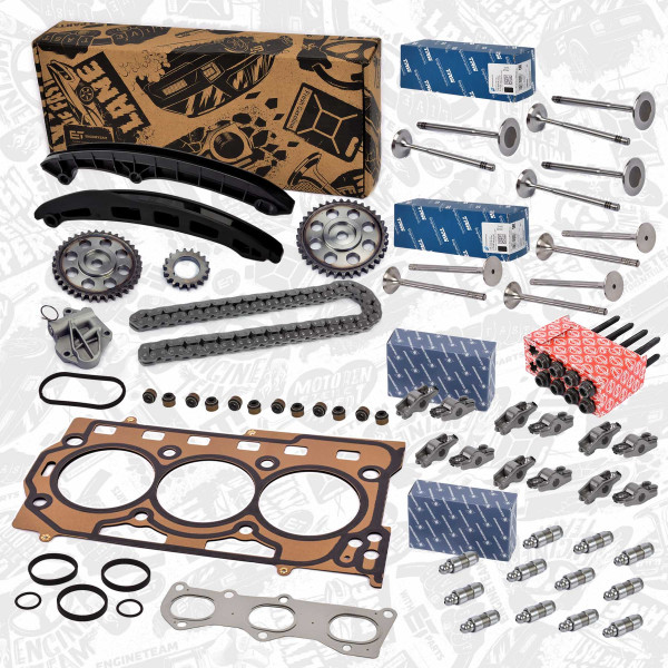 RS0045VR4, Timing Chain Kit, Timing chain kit, ET ENGINETEAM, 03C109158A, 03C109158, 03C109158B, 03E109507AE, 03C109469K, 03C109469L, 03C109469J, 03C109509P, 03E109571D, 03E105209S, 036103384B, 036109611K, 036109611AE, 036109601S, 036109601AD, 036109601AK, 036109601AL, 03C109601J, 030109423, 030109423A, 03109423A, 036109411, 036109411C, 036109411D, 03E103383H, 036109675A, 03E253039A, 03E129717B, N90951301, 03E253039