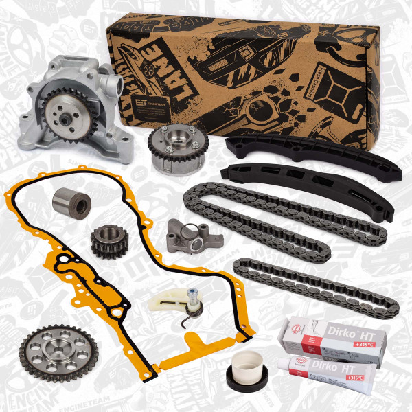 Timing Chain Kit - RS0049VR2 ET ENGINETEAM - 03C109571F, 03C109509P, 03C109469K