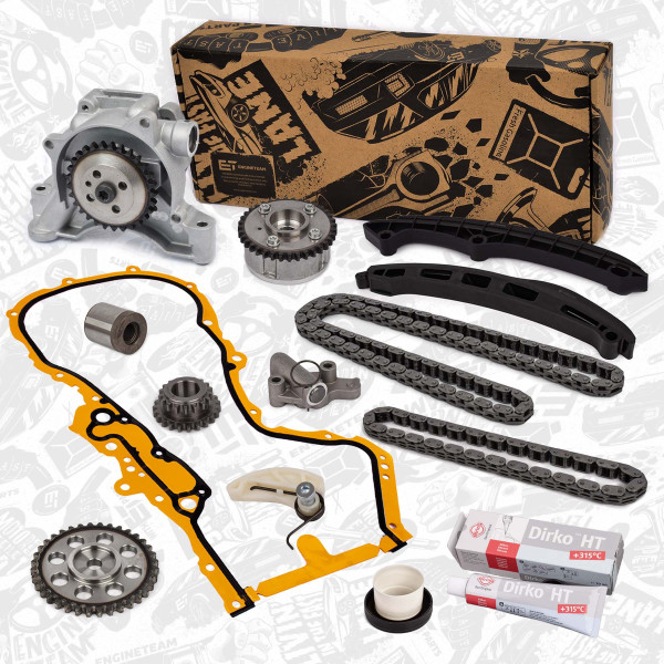 Timing Chain Kit - RS0049VR3 ET ENGINETEAM - 03C109571F, 03C109509P, 03C109469K