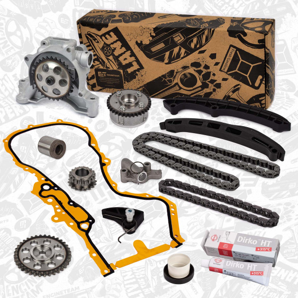 Timing Chain Kit - RS0049VR4 ET ENGINETEAM - 03C109571F, 03C109509P, 03C109469K