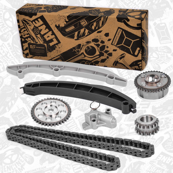RS0103, Timing Chain Kit, Timing chain kit, ET ENGINETEAM, 03C198229C, 03C109158H, 03C109507BD, 03C109509AA, 03C109469R, 03C109571K, 03C105209BD, 03C109088G