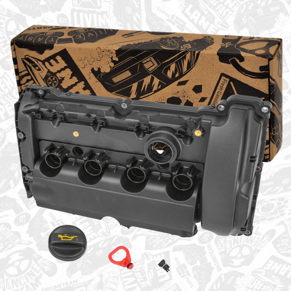 RV0003, Cylinder Head Cover, Cylinder head cover, ET ENGINETEAM, Mini Cooper S John Cooper Works N14 B16 A N14 B16 C 2006+, 11127646555, 11127572854, 11127561714, 11127534714, 11127585907