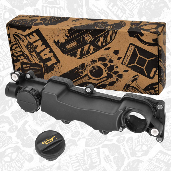 RV0004, Zylinderkopfhaube, Zylinderkopfhaube, ET ENGINETEAM, Citroen Ford Peugeot Berlingo C3 Jumpy Fiesta Focus 207 308 Partner 9HW (DV6BTED4) HHJA 1,6 HDi 2006+, 0248L1, 0248.L1, 1313806, 3M5Q6K271AB, 3M5Q6K271AC, 1479837