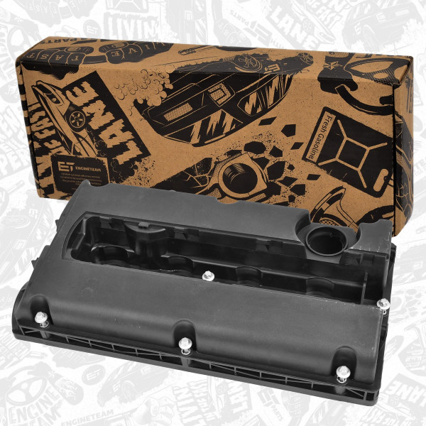 RV0010, Cylinder Head Cover, Cylinder head cover, ET ENGINETEAM, Fiat Opel Stilo Astra Vectra Zafira Z16 XEP 1,6 2003+, 55556284, 5607159, 5607592, 24440090