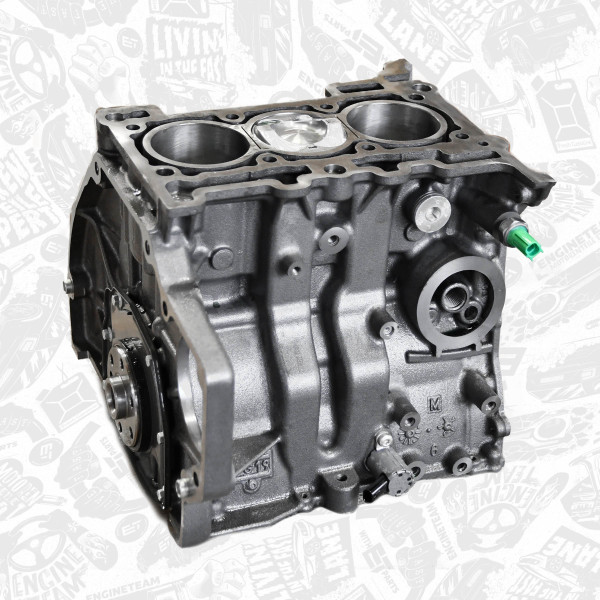 SB0012, Neúplný motor, shortblock, Blok motoru, Polomotor 1,0 EcoBoost, ET ENGINETEAM, Ford B-MAX C-MAX Fiesta Ecosport Focus SFJA 1,0 EcoBoost 2013+, 1829184, 1897609, CM5G-6011-BA, CM5G-6011-TA, CM5G6011BA, CM5G6011TA, 80170