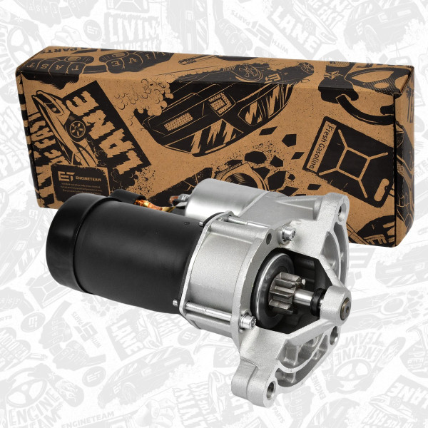 ST0003, Starter, Anlasser, ET ENGINETEAM, Citroen Fiat Peugeot C2 C3 Nemo Qubo 207 307 Partner 150B (XY8) M4A 2006+, 91536242, 95155198, 95624960, 95667752, 95667753, 96028857, 96052193, 96087192, 96093132, 97530824, 5802A0, 5802C2, 5802C9, 5802CC, 5802CG, 5802E8, 5802EP, 5802J1, 5802M9, 5802N0, 5802N2, 5802N3, 5802P8, 5802Q1, 5802R4, 9605219380, 9633292480, 9658308780