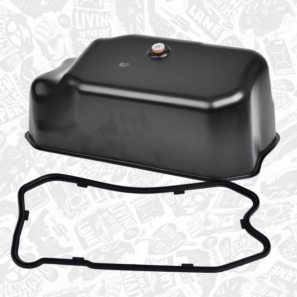 SU0007, Oil sump, Oil pan, ET ENGINETEAM, Fiat Ducato, Iveco Daily F1AE0481/F1AE3481 2002+, 504018307, 504328878, 5802102162, 190200