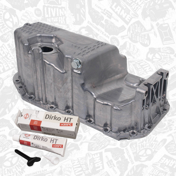 SU0025VR1, Oil sump, Oil pan, ET ENGINETEAM, 03C103603T, D176404A2, D176404M2