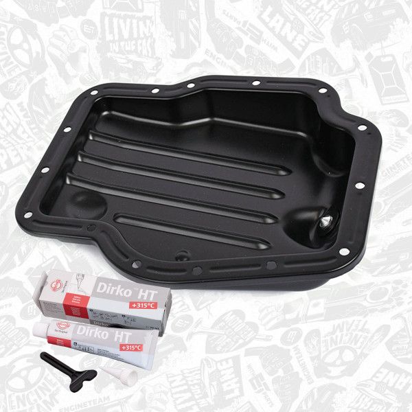 SU0029VR1, Oil sump, Oil pan, ET ENGINETEAM, Opel Astra Combo Corsa Meriva Zafira A17 DT 1,7 CDTI 2003+, 5652017, 652023, 652067, 652307, 97186834, 97350738, 98020764, 98020765