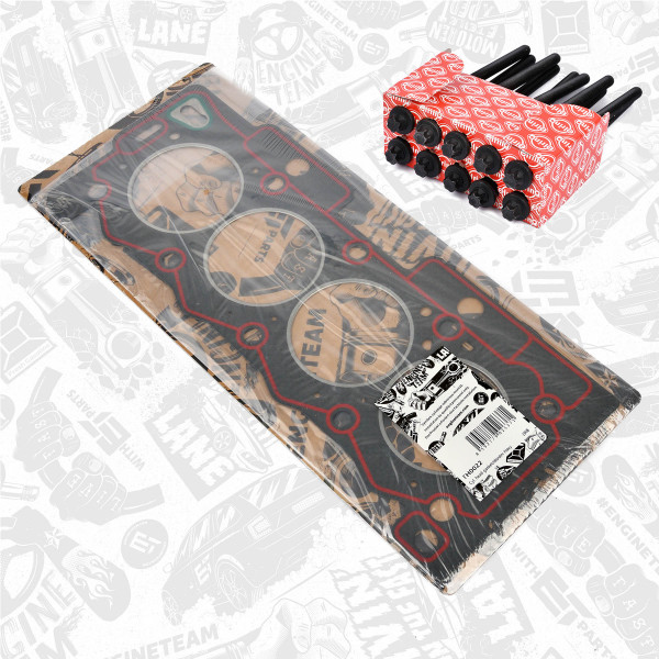 TH0022BT, Gasket, cylinder head, Cylinder head gasket, ET ENGINETEAM, Citroen Fiat Peugeot Berlingo C3 Qubo 306 1007 KDZ 2008+, 0209.CK, 0209.W7, 0209CK, 0209W7, 117.831