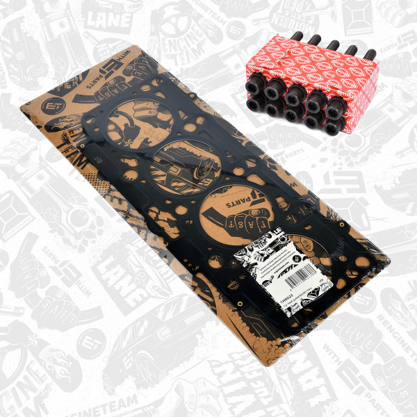 TH0023BT, Dichtung, Zylinderkopf, Zylinderkopfdichtung, ET ENGINETEAM, Audi Seat Skoda VW A3 Cordoba Ibiza Leon Fabia Octavia Bora Caddy 1,9 TDI AGP ASV 2000+, 038103383AM, 124.001, 61-31980-10, 124.002