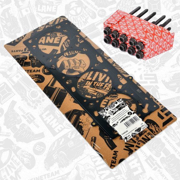 TH0026BT, Dichtung, Zylinderkopf, Zylinderkopfdichtung, ET ENGINETEAM, Audi Seat Skoda VW A2 Altea XL Octavia II Caddy III 1,4 AUB BUD 2000+, 036103383AJ, 036103383AM, 148.331, 61-34075-00, 187.311