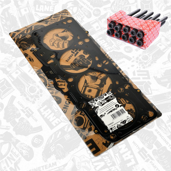 TH0027BT, Gasket, cylinder head, Cylinder head gasket, ET ENGINETEAM, Audi Seat Skoda VW A4 Alhambra Octavia II Passat 1,9 TDI ATD BXE 2000+, 038103383DF, 038103384, 1100655, 150.161, 61-34250-10, 150.162, 235.011