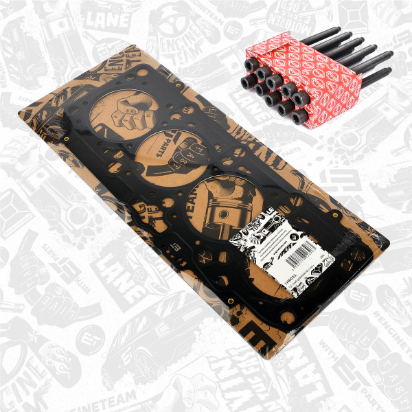 TH0031BT, Dichtung, Zylinderkopf, Zylinderkopfdichtung, ET ENGINETEAM, Audi Seat Skoda VW A4 Toledo Octavia II Passat 2,0 TDI BMM 2004+, 03G103383L, 150.800, 61-34810-20, 150.801