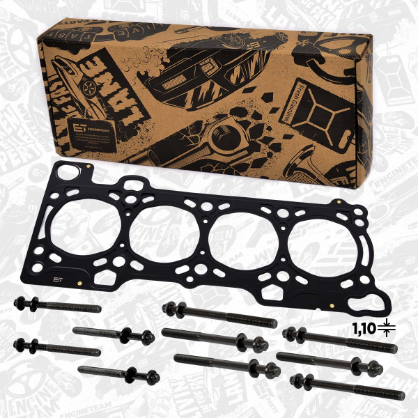 TH0041BT, Gasket, cylinder head, Cylinder head gasket, ET ENGINETEAM, 500387067, 500347039, 500347040