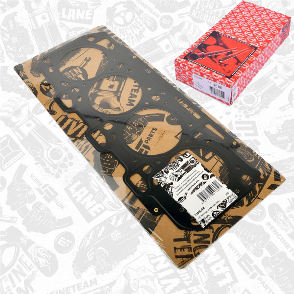 TH0049BT, Gasket, cylinder head, Cylinder head gasket, ET ENGINETEAM, Fiat Alfa Romeo Opel Mito Doblo Punto Combo 1,6 CDTI 198 A3.000 2012+, 11141-62M00-0A0, 55221093, 607512, 68275132AA, 1114162M000A0, 11117-79J52, 55214378, 607622, 55206686, 789.180