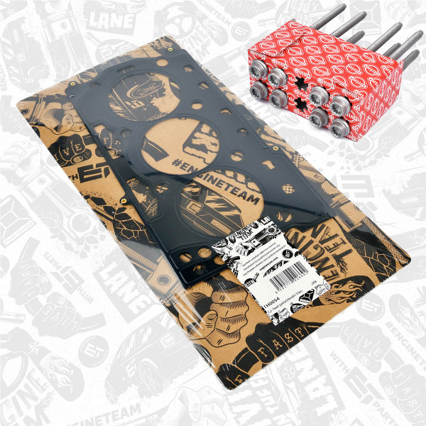 TH0054BT, Gasket, cylinder head, Cylinder head gasket, ET ENGINETEAM, Seat Skoda VW Fabia Ibiza Fox Polo 1,2 CEEA BMD 2002+, 03D103383G, 61-36050-00, 877.231, 877.232