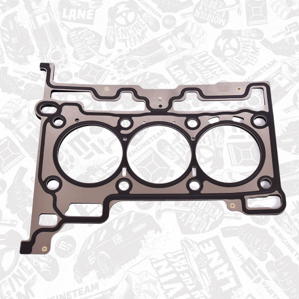 TH0073, Gasket, cylinder head, Cylinder head gasket, ET ENGINETEAM, Ford B-Max C-Max Fiesta Mondeo Focus Transit Curier Tourneo Connect SFCA M1CA 1,0 EcoBoost 2014+, 1939521, DM5G6051AA, 1771609, CM5G6051GC, 61-43170-00, 650.420