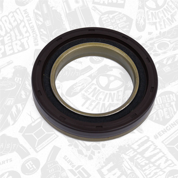 TM0015, Shaft Seal, crankshaft, Sealing ring, ET ENGINETEAM, Fiat Iveco Ducato Daily III Daily IV F1AE 2,3 JTD 2011+, 504014155, 504123772, 431.110, 520380, 81-37601-00