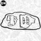 Full Gasket Set, engine - TS0022 ET ENGINETEAM - 01-37180-01, 198.610, 198.611