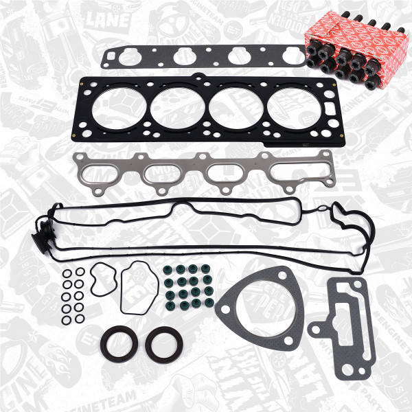 TS0030BT, Gasket Set, cylinder head, Cylinder head gasket set, ET ENGINETEAM, Opel Astra Zafira Z 20 LER 2,0 2002+, 1606171, 93172424, 081.590, 52208700
