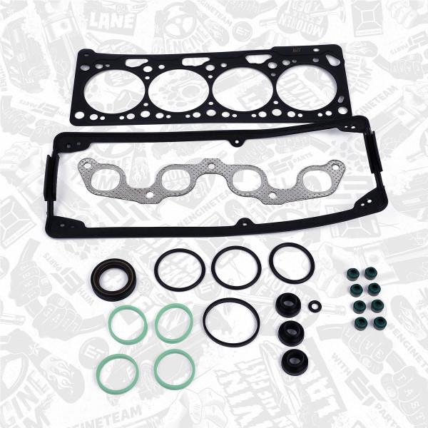 TS0043, Gasket Set, cylinder head, Cylinder head gasket set, ET ENGINETEAM, Seat Skoda VW Cordoba Octavia Caddy AEE AEX 1,4 2000+, 032198012B, 408.930, 52162100