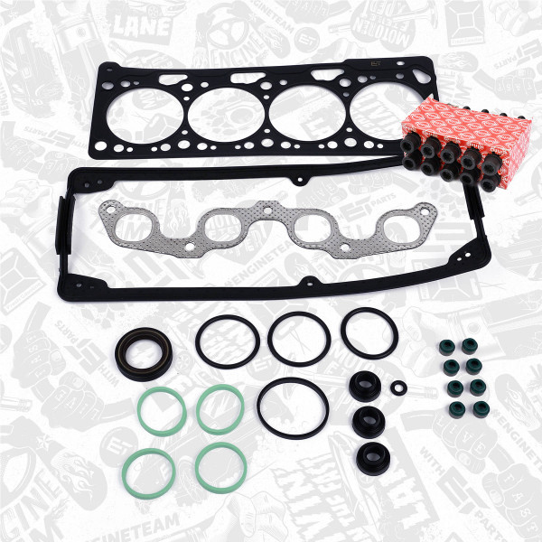TS0043BT, Gasket Set, cylinder head, Cylinder head gasket set, ET ENGINETEAM, Seat Skoda VW Cordoba Octavia Caddy AEE AEX 1,4 2000+, 032198012B, 408.930, 52162100
