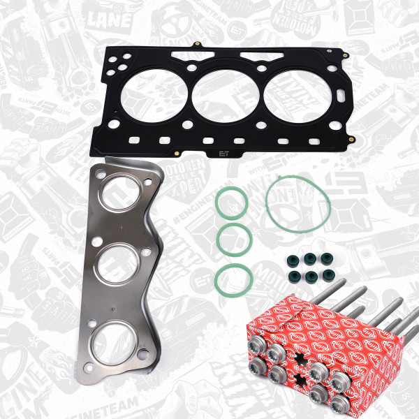 TS0048BT, Gasket Set, cylinder head, Cylinder head gasket set, ET ENGINETEAM, Seat Skoda VW Ibiza Fabia II Polo BBM CHFA 1,2 2007+, 03D103383G