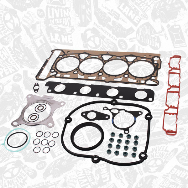 TS0060, Gasket Set, cylinder head, Cylinder head gasket set, ET ENGINETEAM, Audi Seat Skoda VW A3 A5 Alhambra Exeo Octavia Superb EOS Golf CDAA CDNA 1,8/2,0 TSI 2011+, 06H103383AF, 06H103383AC, 06H103383AA, 06H103383AD, 06F129717D, 642533, 036109675A, 057109675, 036109675, 06H103483C, 06H103483D, 06K103121B, 06K103121C, 06H103121J, 1K0253115AB, 06F253039E, 06F253039F, 06F253039G, 244.890, 244.891