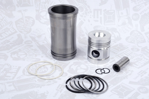 UV0016, Repair Set, piston/sleeve, Repair set - piston, sleeve, ET ENGINETEAM, Assembly UŘ-I (5kr.) kom.47,80mm, 3950116, 5950590, 93725960, 55010018, 55010305, 55010334, 57110019, 950116