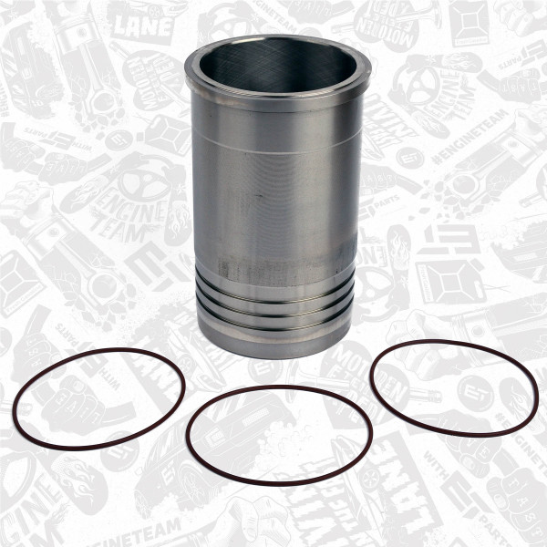 VA0013, Cylinder Sleeve, Cylinder liner, ET ENGINETEAM, Iveco Stralis/EuroStar/EuroTech F3AE 1993+, 500338224, 99456553, 99456554, 5801551544, 500054921, 007WN7401, 070119F3AE00, 110010, 89834110, 860830