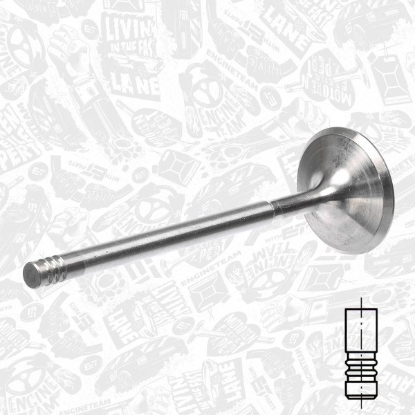 VI0039, Einlassventil, Einlassventil, ET ENGINETEAM, Ford Focus 1,4/1,6i 1998-2008, 98MM6507C28, 181009, R6140/SCR, V94214