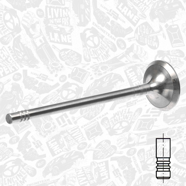 Intake Valve - VI0167 ET ENGINETEAM - 11347812618