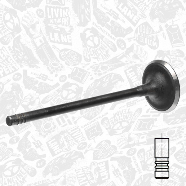 Intake Valve - VI0174 ET ENGINETEAM - 1760579, CM5G6507CB, 181120