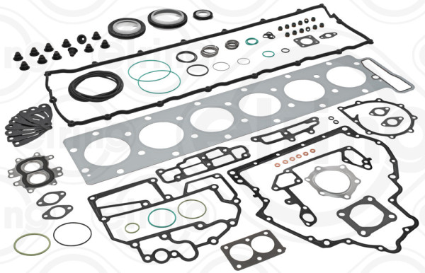 005.770, Full Gasket Set, engine, Full gasket set, ELRING, 51.00900-6708, 01-37180-03, S37180-00