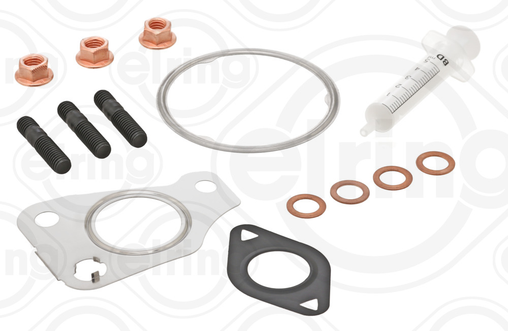 007.810, Mounting Kit, charger, Turbocharger gasket, ELRING, 04-10324-02, JTC11722