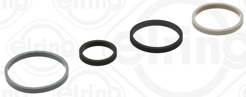 027.170, Gasket Set, oil cooler, Oil cooler gasket, ELRING, 1104.36, 11427527409, 1145944, 24028900, 30750024, 9426510, MN982520, Y401-14-702, 24029000, 2S6Q6A646AA, 24029100, 24029200, 77008200