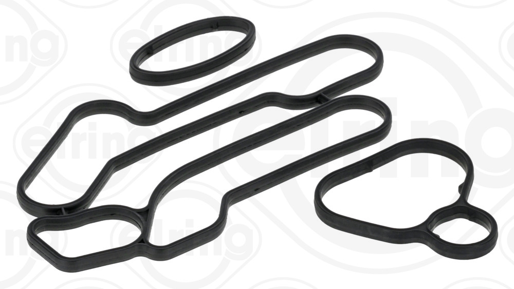 041.080, Gasket Set, oil cooler, Oil cooler gasket, ELRING, 101405