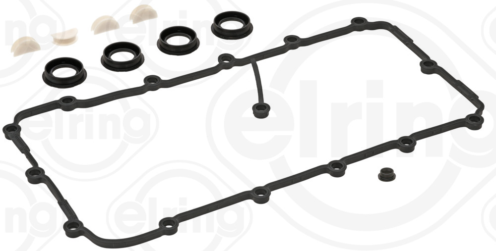 052.120, Gasket Set, cylinder head cover, Cylinder head cover gasket - set, ELRING, 077198025B, 15-36052-01, 56052800, V38061-00, VS50636SR