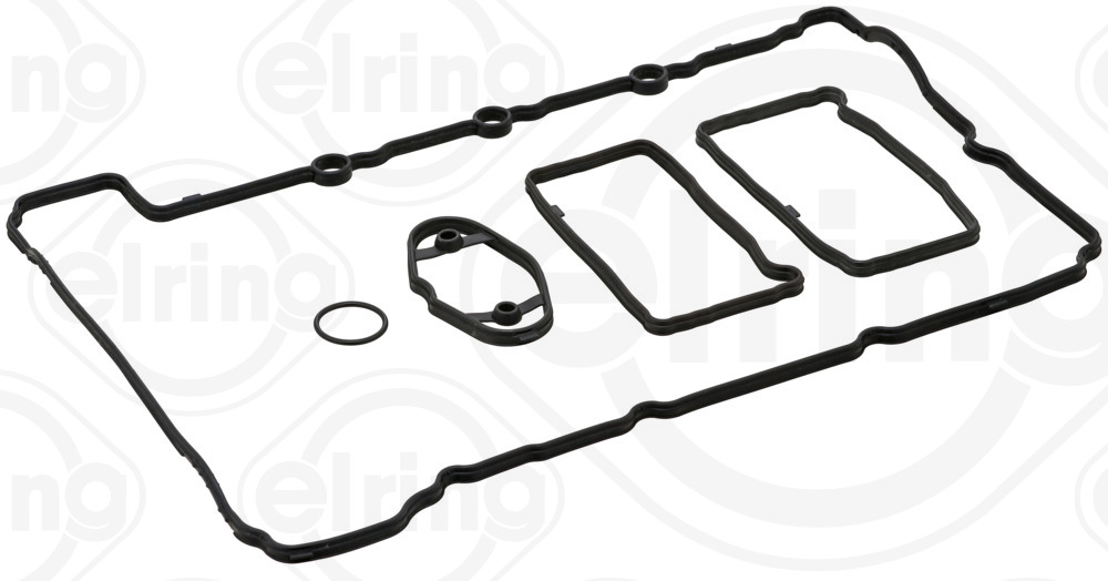 054.930, Gasket Set, cylinder head cover, Cylinder head cover gasket - set, ELRING, 104073, 11127588418, 15-10027-01, 56053400, 9115484, RK0920, V38784-00, VS50761