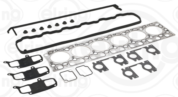 074.845, Gasket Set, cylinder head, Cylinder head gasket set, ELRING, 9060101721, 9060105521, 9060108821, 02-36115-01, 074.842, 21-28723-60/0, CC5841, D38403-00, 074.843, 074.844, 074843, 074844, 9060100421, 9060103621, 9060108820